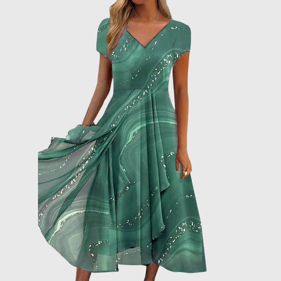 Helen | Flowing Midi Dress