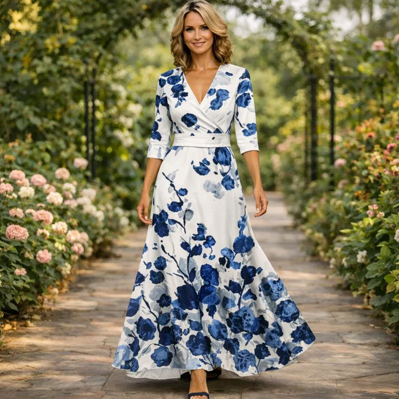 Emily | Elegant Flowing Maxi Dress