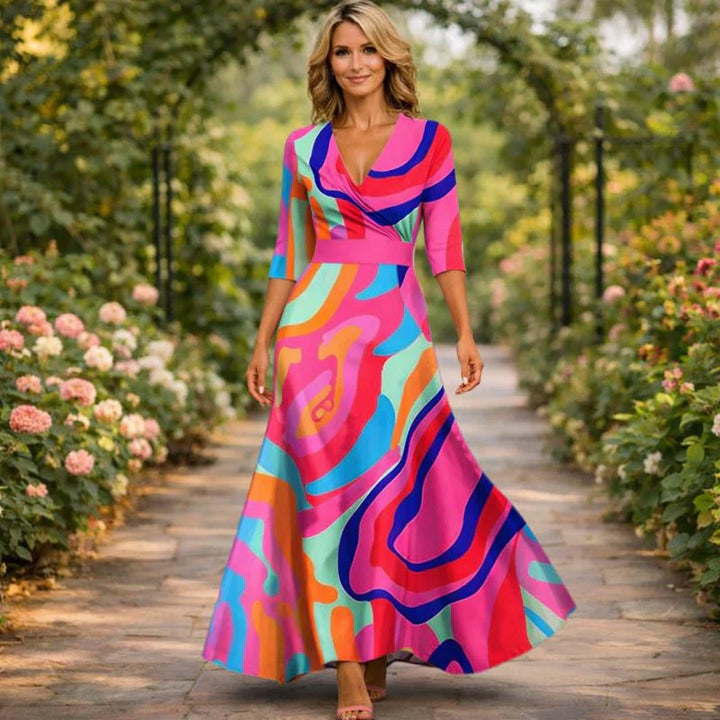 Emily | Elegant Flowing Maxi Dress