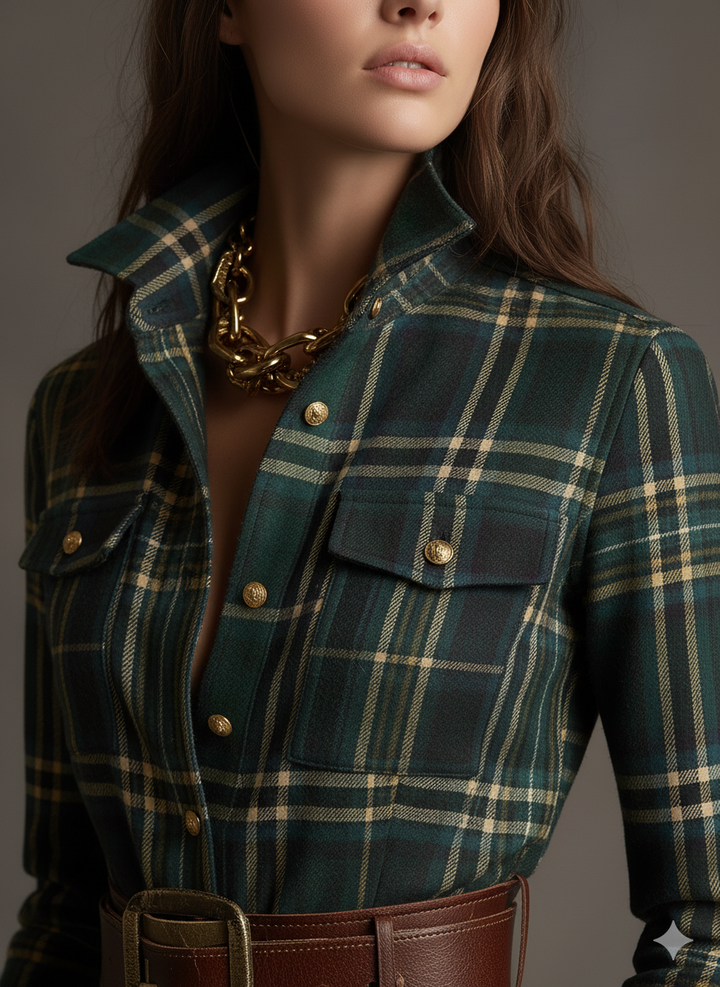 Mireline | Classic Button-Up Shirt Dress