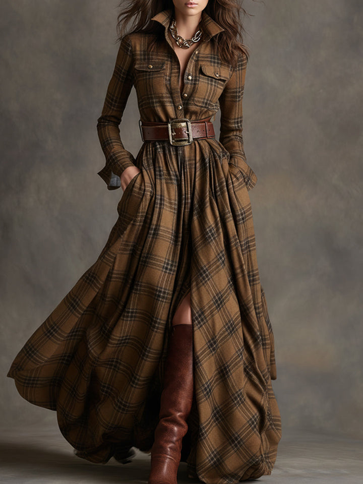 Scarlett™ | Belted Shirt Dress