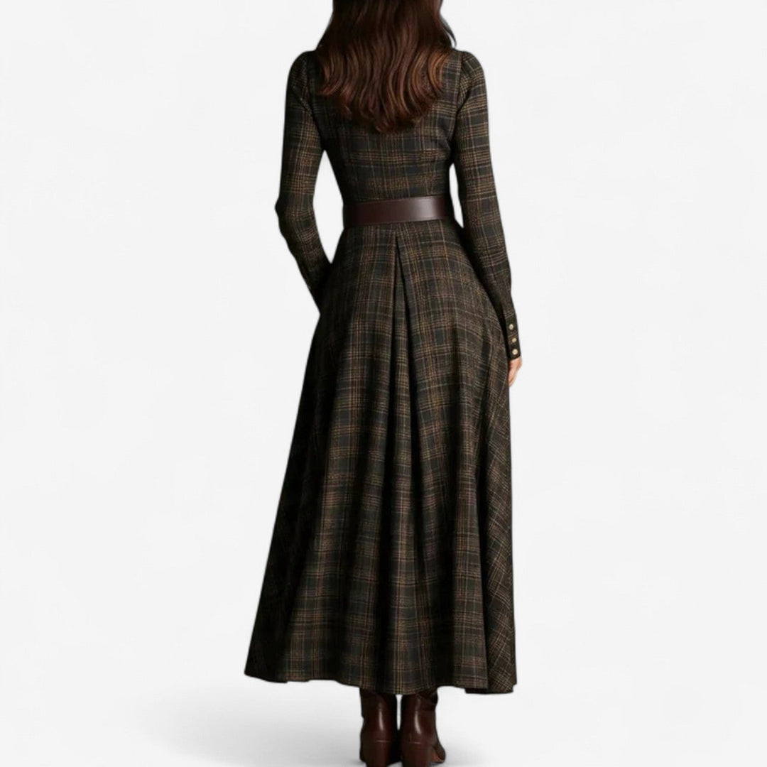 Sara™ | Vintage Maxi Dress + free belt