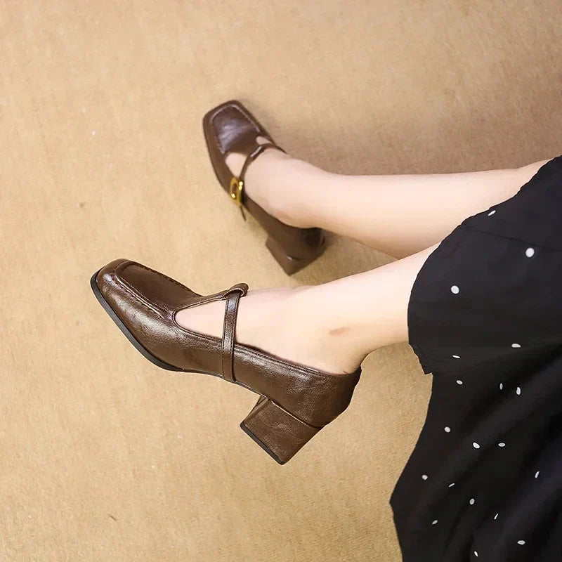 Camila | French Mary Janes