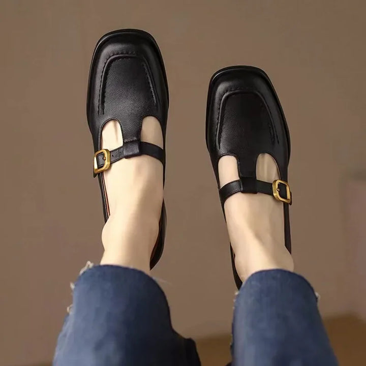 Isabelle | T-Strap Sandals