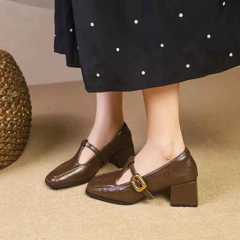 Camila | French Mary Janes