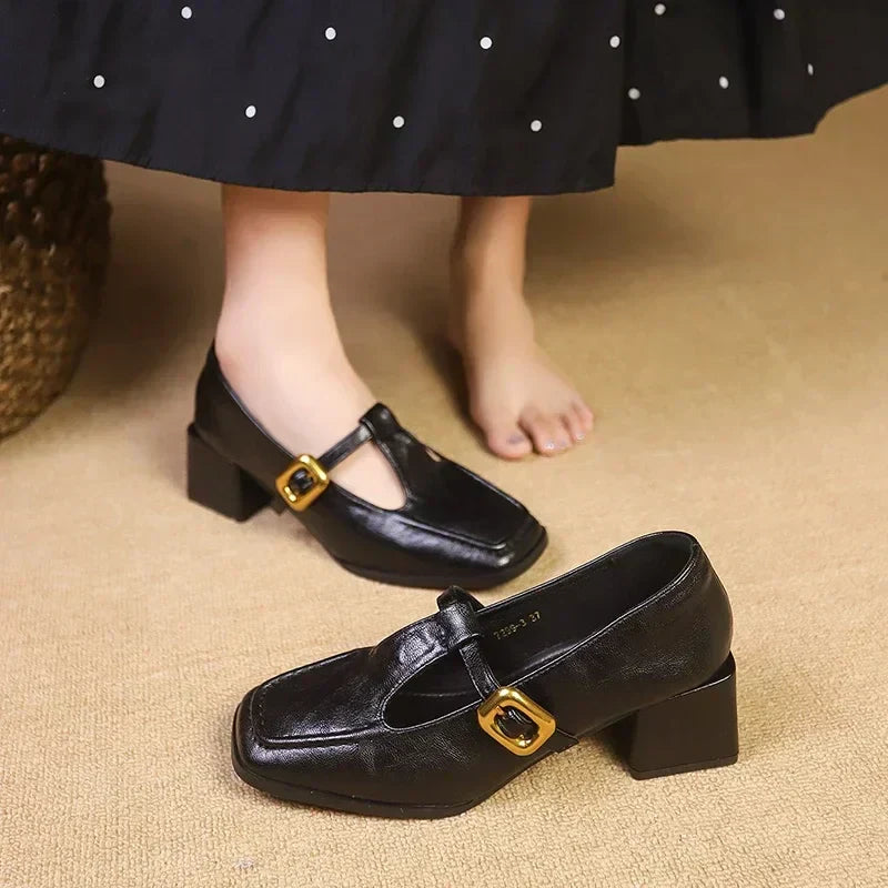 Camila | French Mary Janes