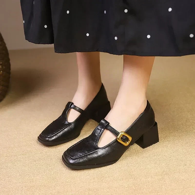 Camila | French Mary Janes