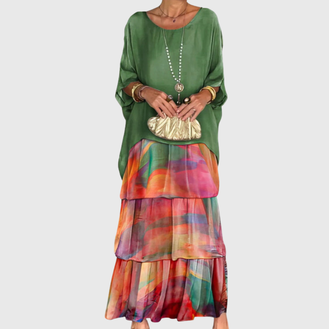 Helen | Long and Flowing Elegant Dress