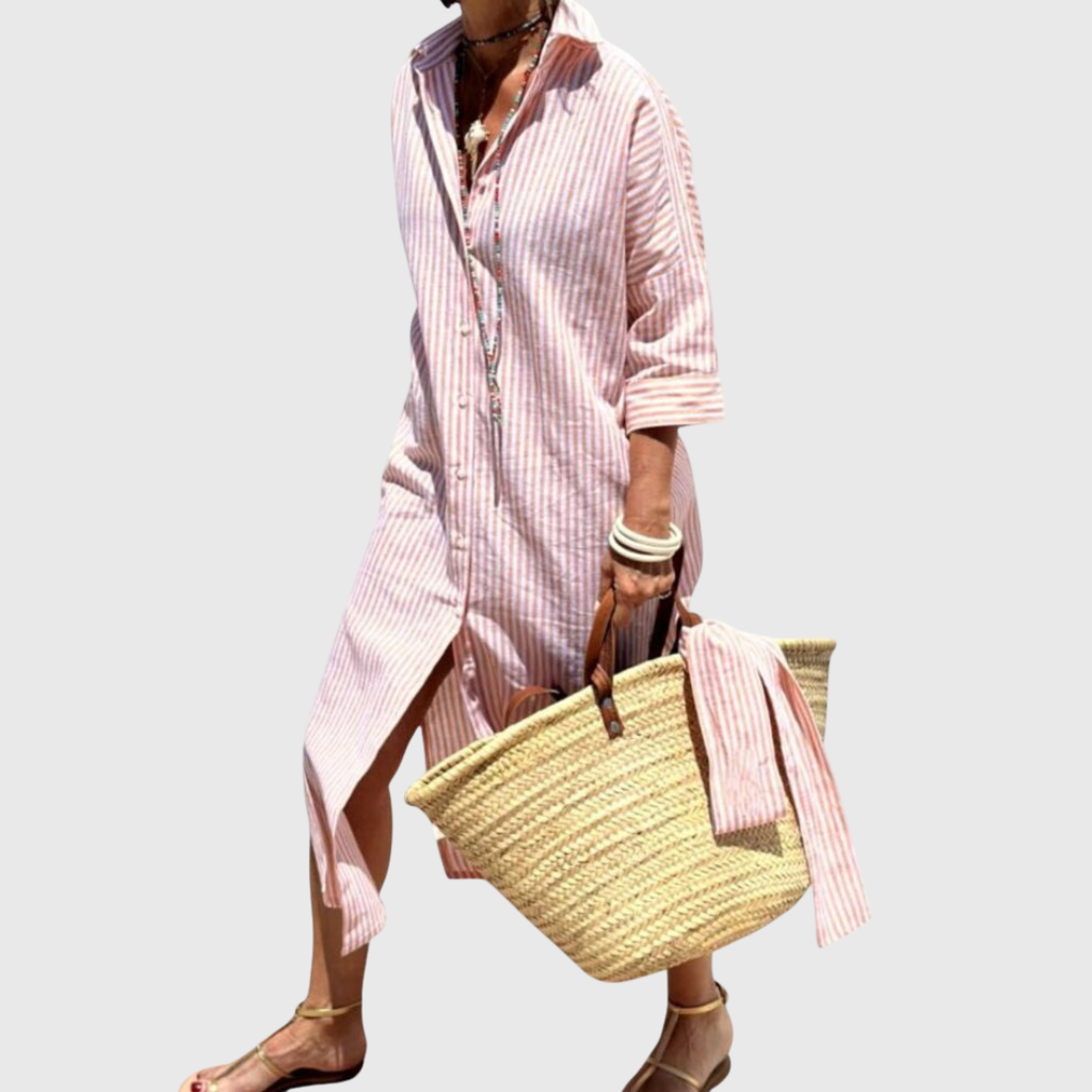 Helen | Classic Striped Dress