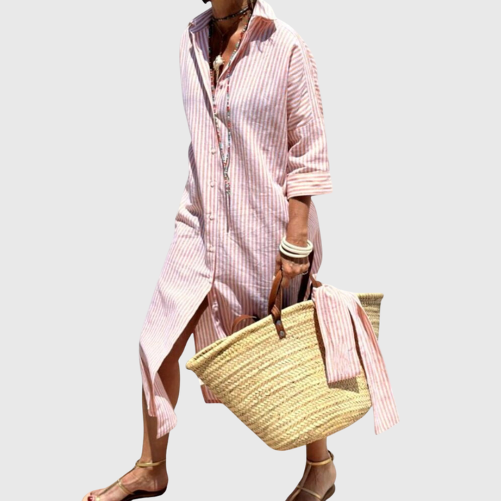 Helen | Classic Striped Dress