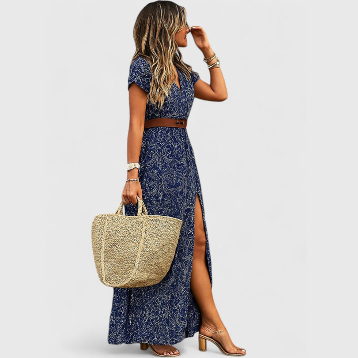 Helen | Stylish Boho Maxi Dress