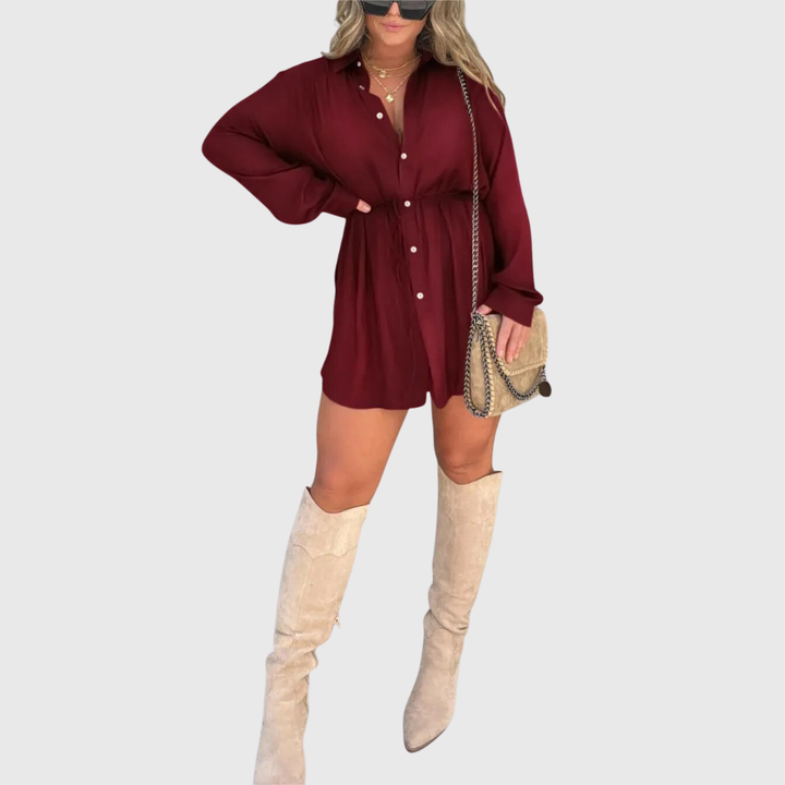 Helen | Elegant Romper Dress