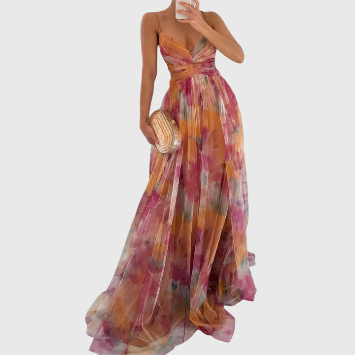 Helen | Floral Maxi Dress