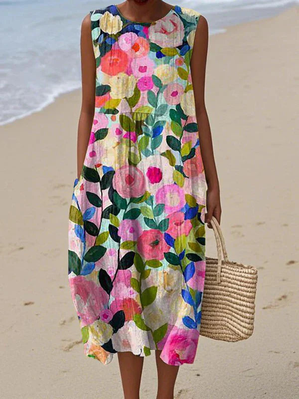 Beth™ Floral Midi Dress