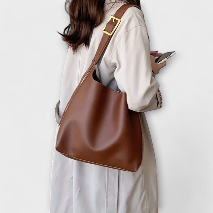 Helen | Elegant Leather Shoulder Bag