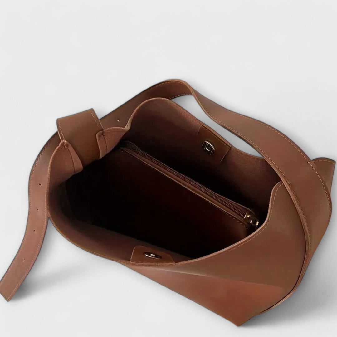 Helen | Elegant Leather Shoulder Bag