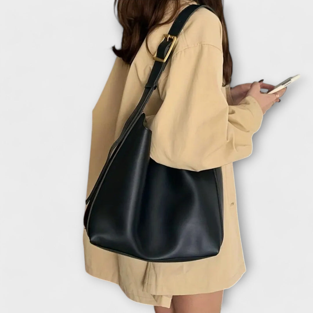 Helen | Elegant Leather Shoulder Bag