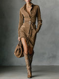 Long Sleeve Midi Dress