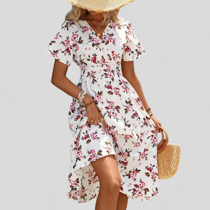 Helen | Comfortable Summer Midi Dress