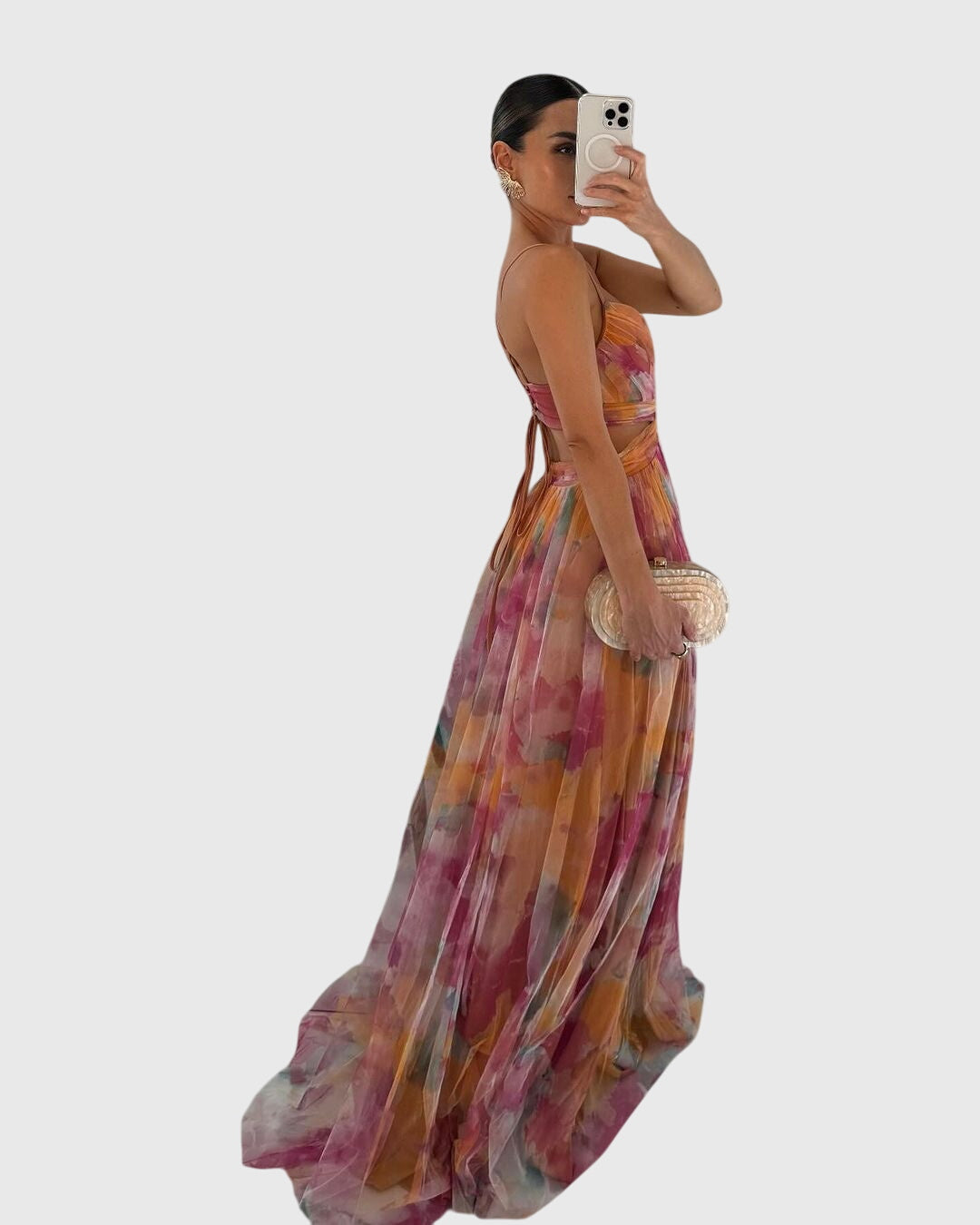 Helen | Floral Maxi Dress