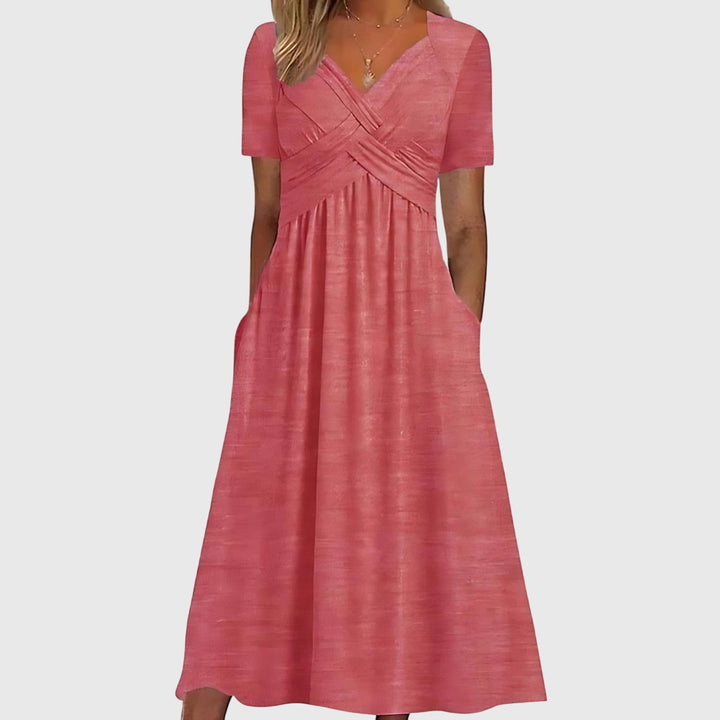 Grace | Midi Dress with Tummy Control