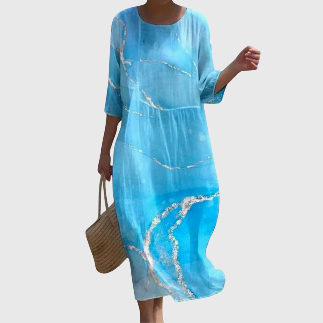 Helen | Stylish Floral Maxi Dress