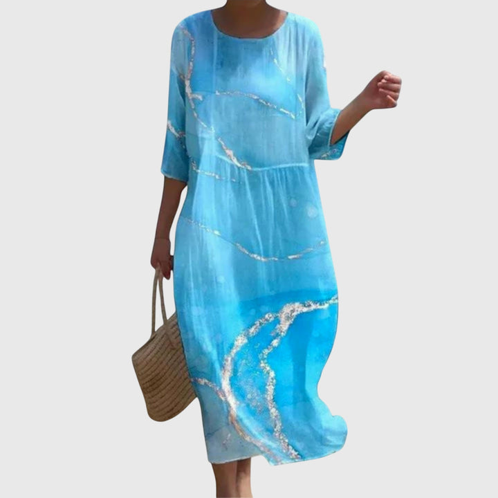 Helen | Stylish Floral Maxi Dress