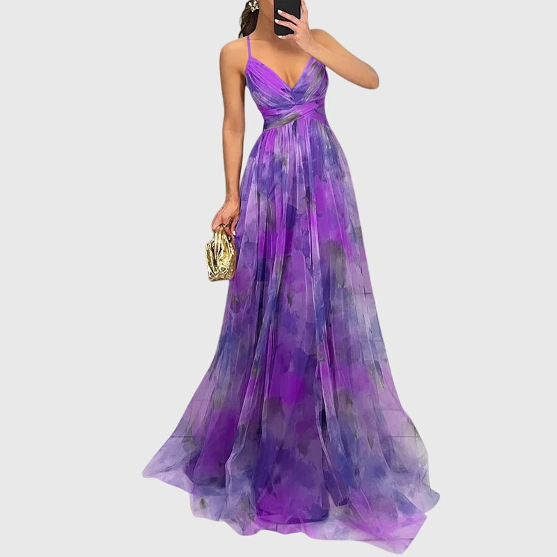 Helen | Floral Maxi Dress
