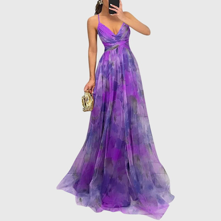 Helen | Floral Maxi Dress