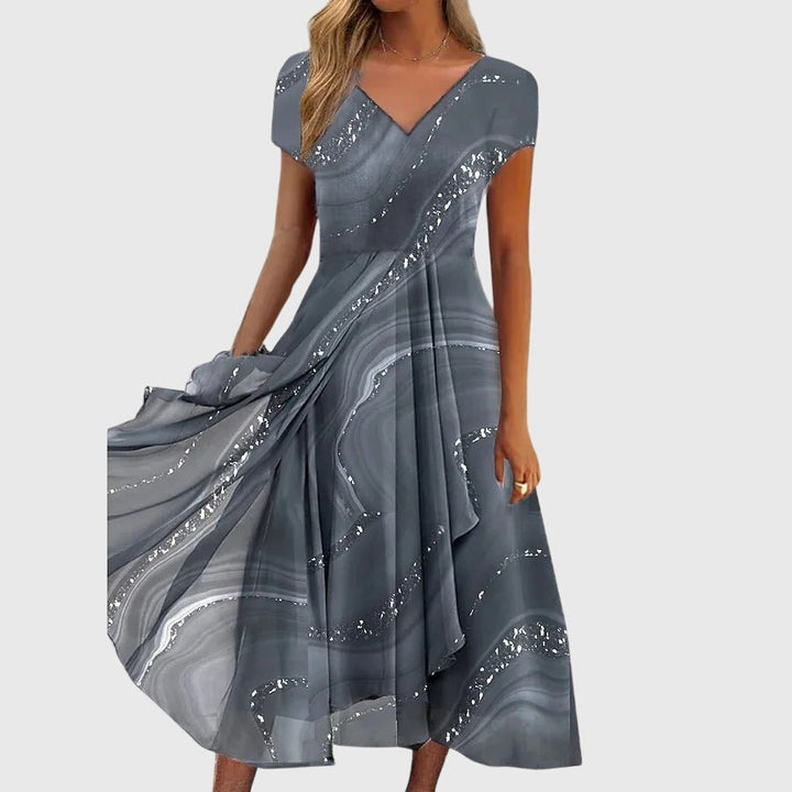 Helen | Flowing Midi Dress