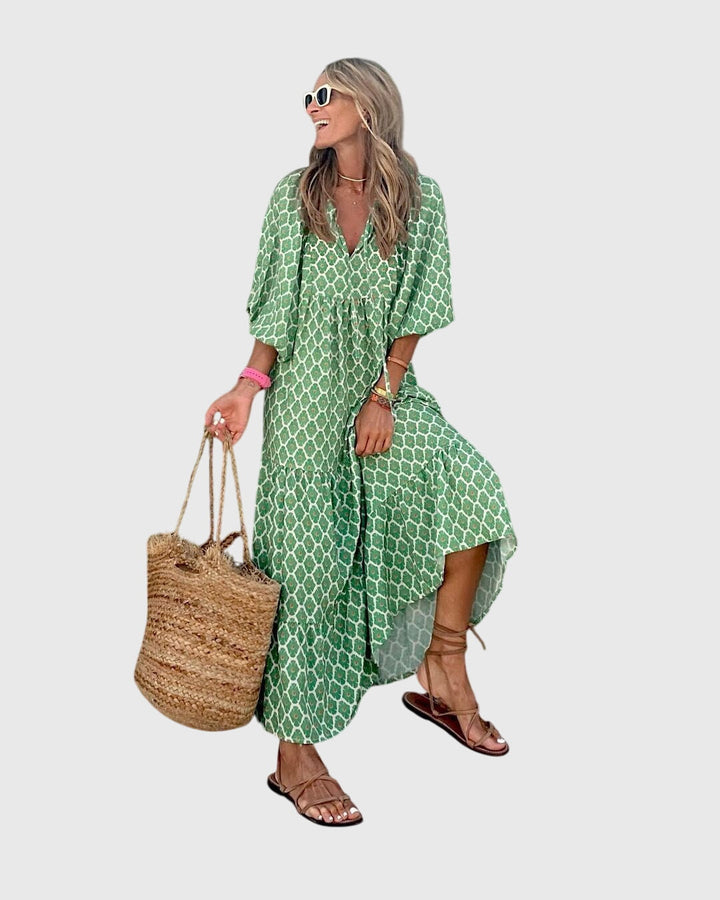 Helen | Boho Maxi Dress