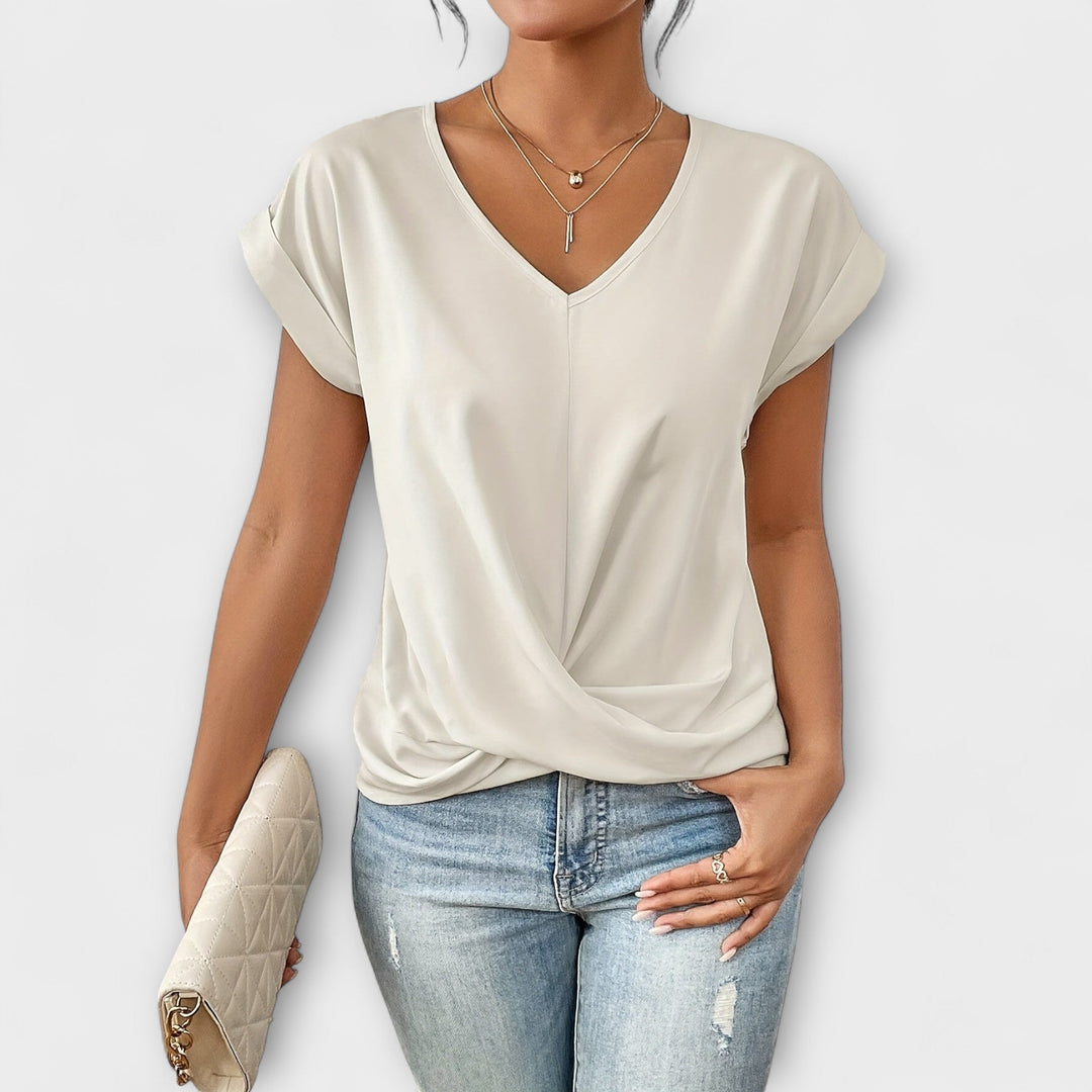 Grace | Elegant V-neck Top
