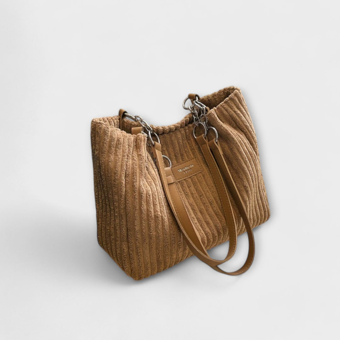 Helen | Soft Cord Shoulder Bag