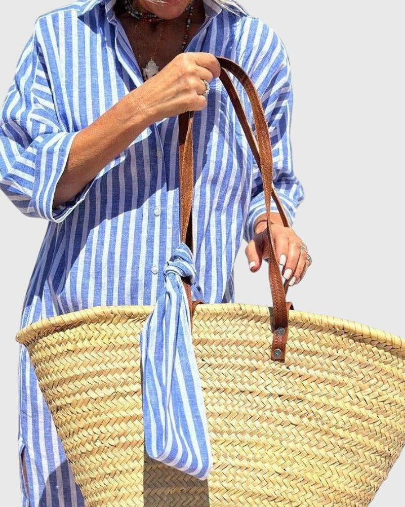 Helen | Classic Striped Dress