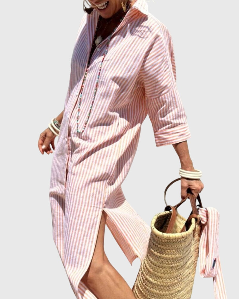 Helen | Classic Striped Dress