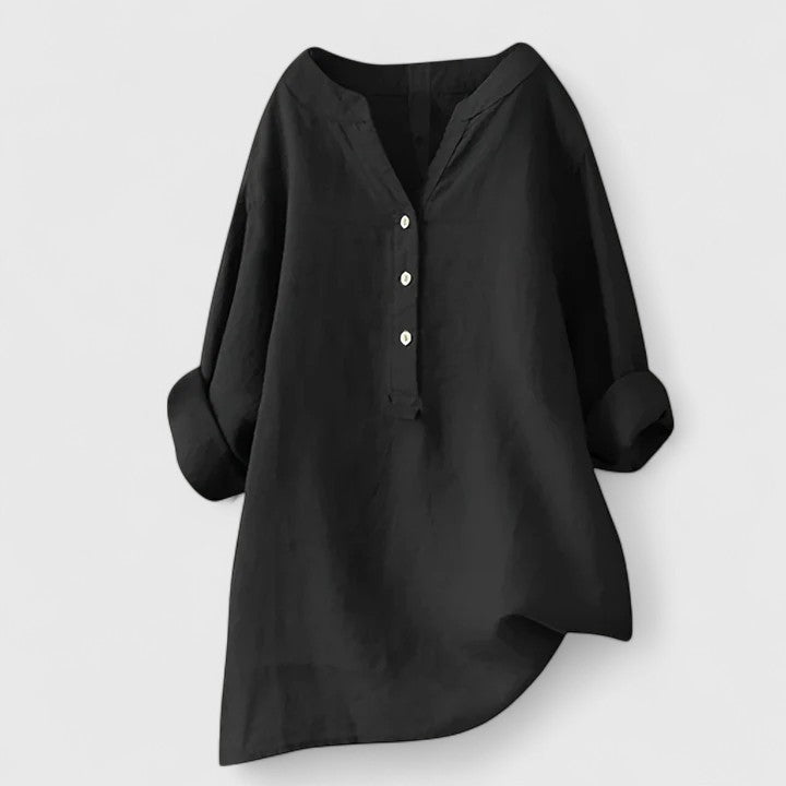 Helen | Elegant Button-Front Shirt