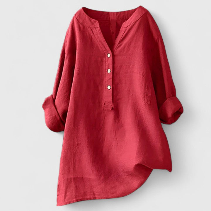 Helen | Elegant Button-Front Shirt