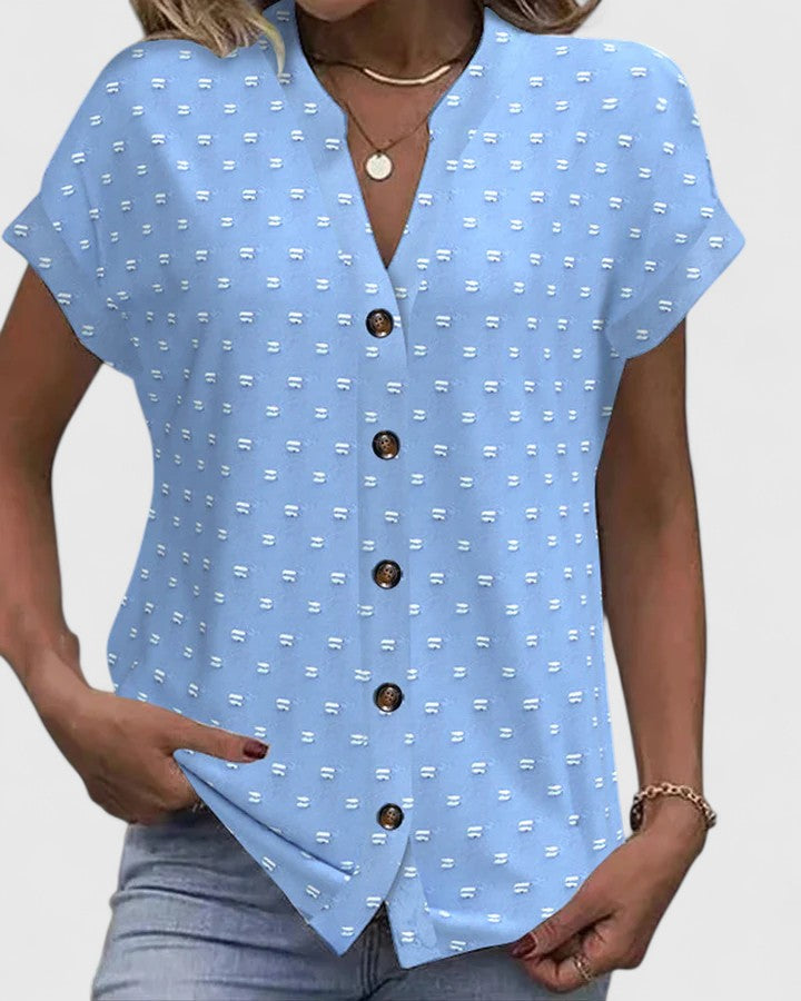 Helen | Comfortable V-Neck Shirt