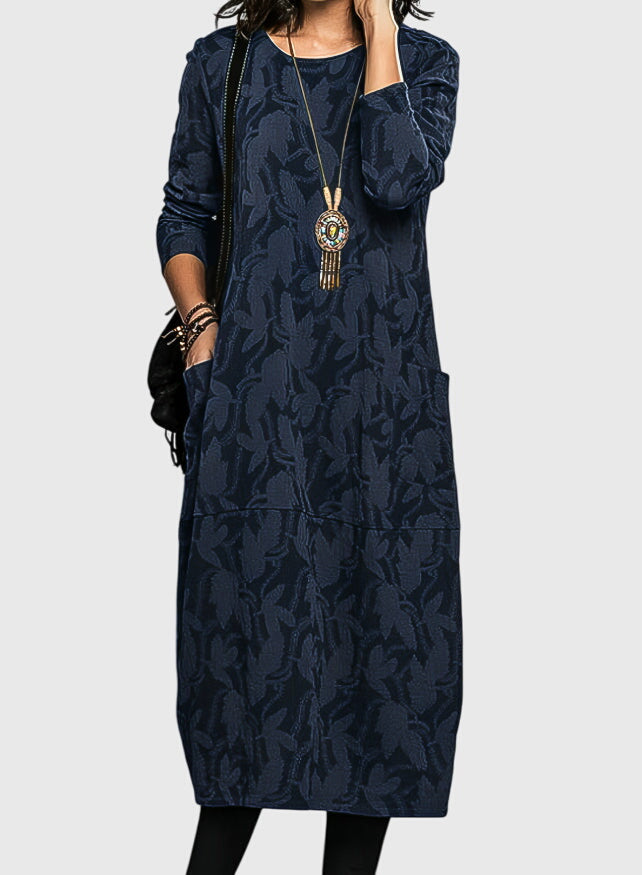Helen | Casual Round-Neck Dress