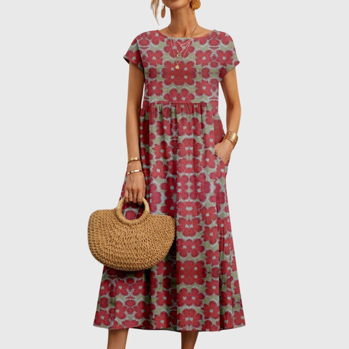 Helen | Chic Floral Dress