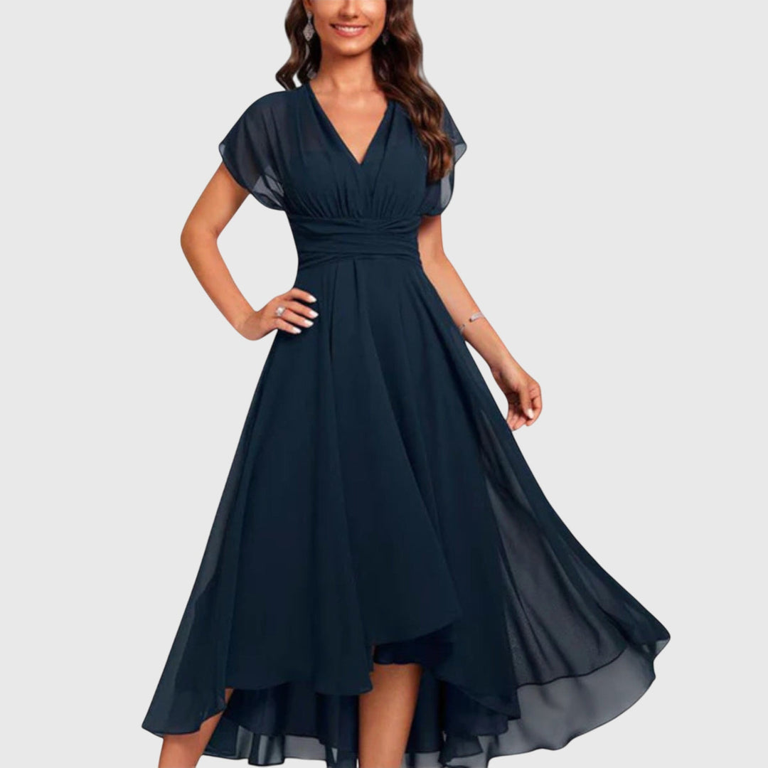 Helen | V-Neck A-Line Dress