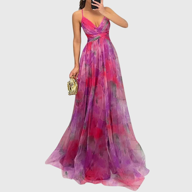Helen | Floral Maxi Dress