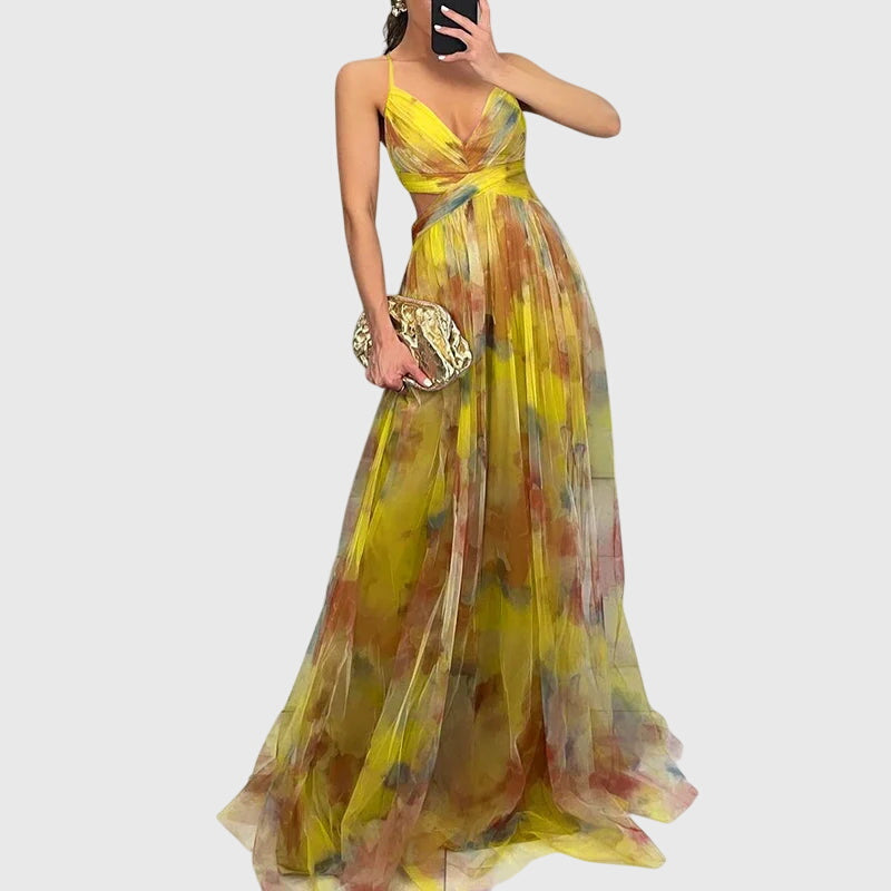 Helen | Floral Maxi Dress