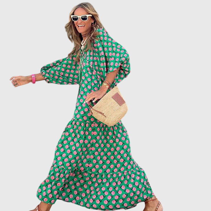 Helen | Boho Maxi Dress