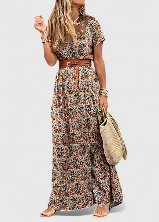 Helen | Stylish Boho Maxi Dress