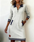 Chic Long Sleeve Dress