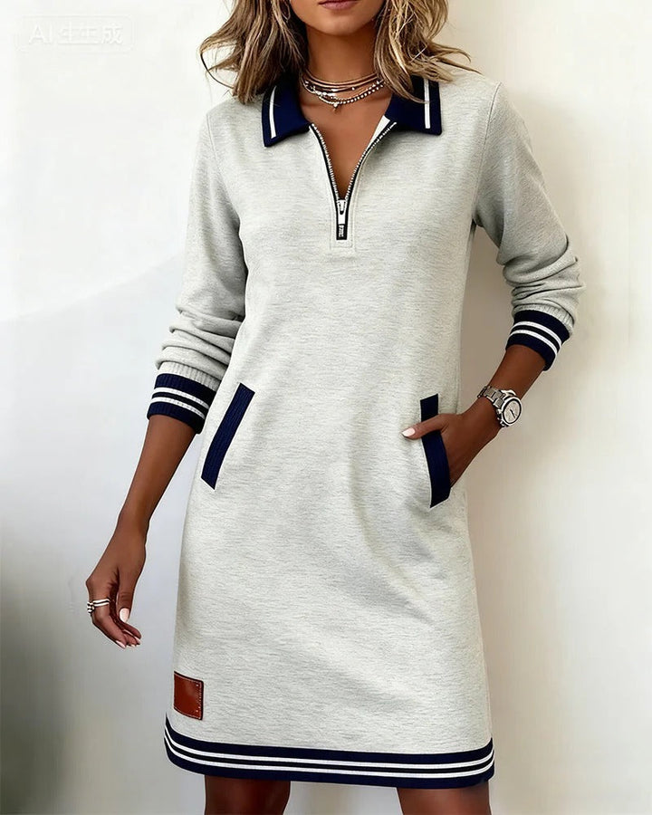 Chic Long Sleeve Dress