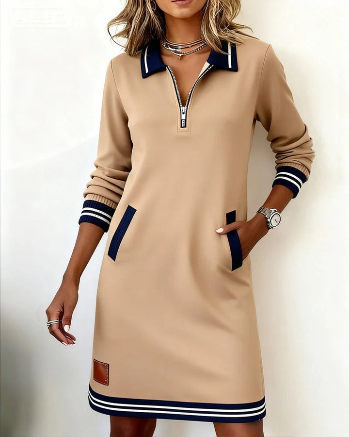 Chic Long Sleeve Dress