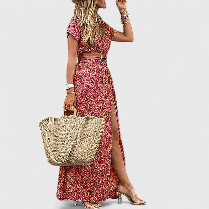 Helen | Stylish Boho Maxi Dress
