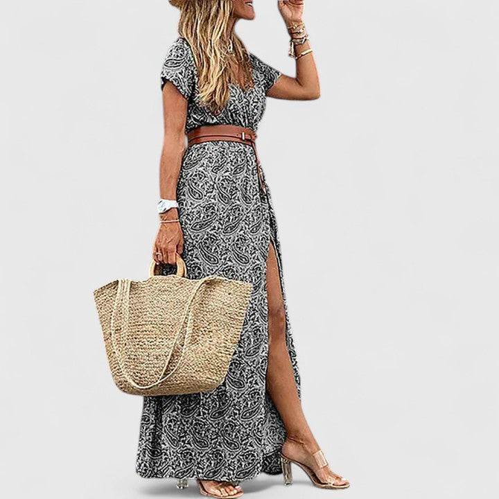 Helen | Stylish Boho Maxi Dress